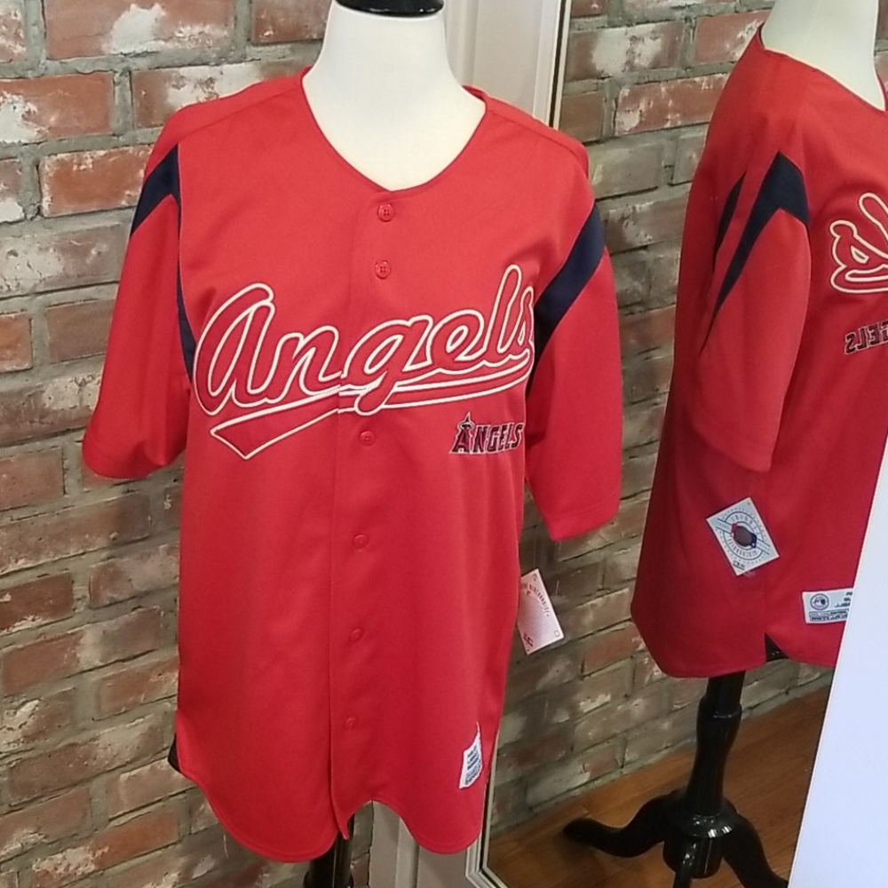 NWT Angels MLB Baseball Jersey Size Medium